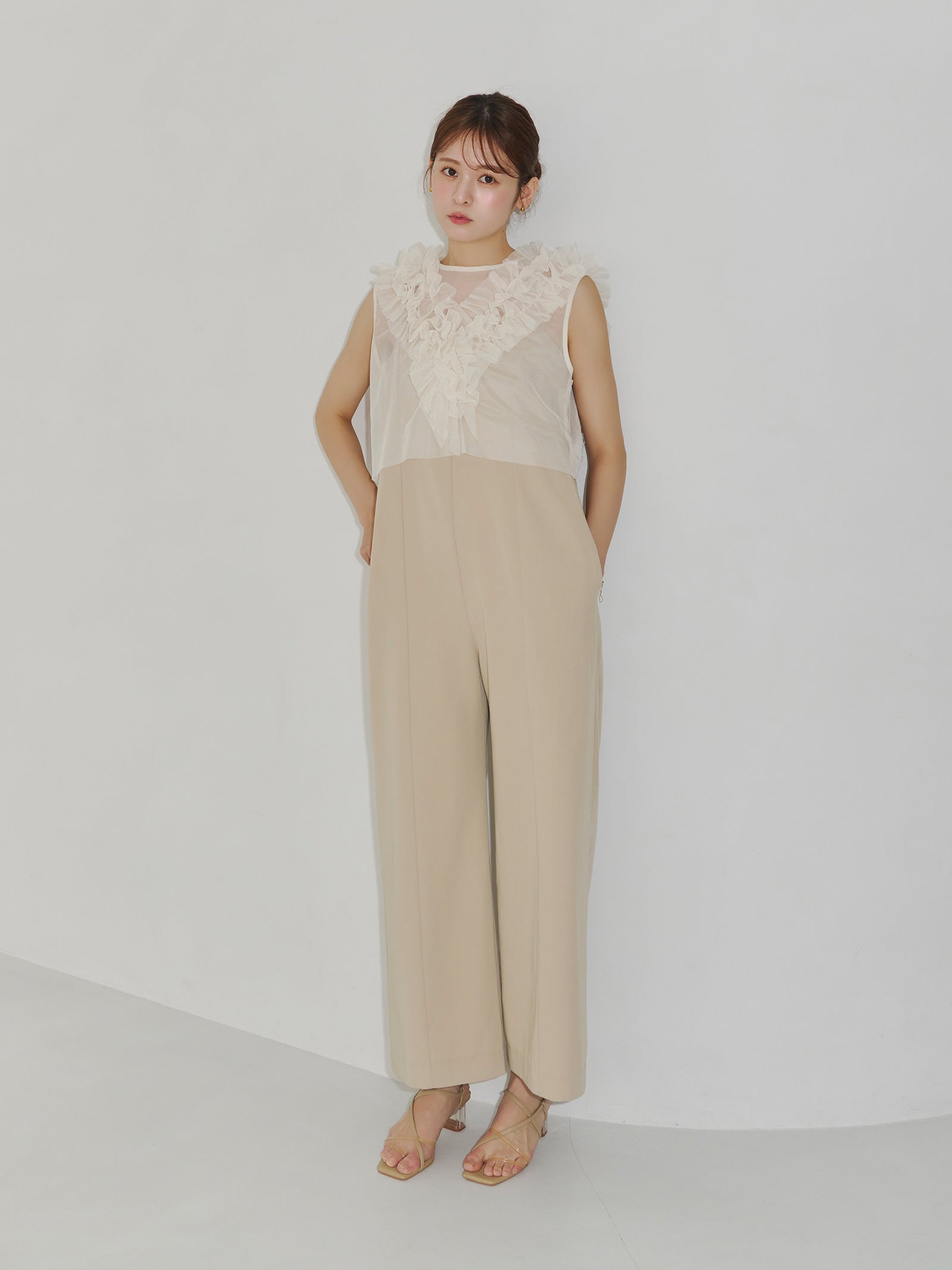 ダブルストラップオールインワン