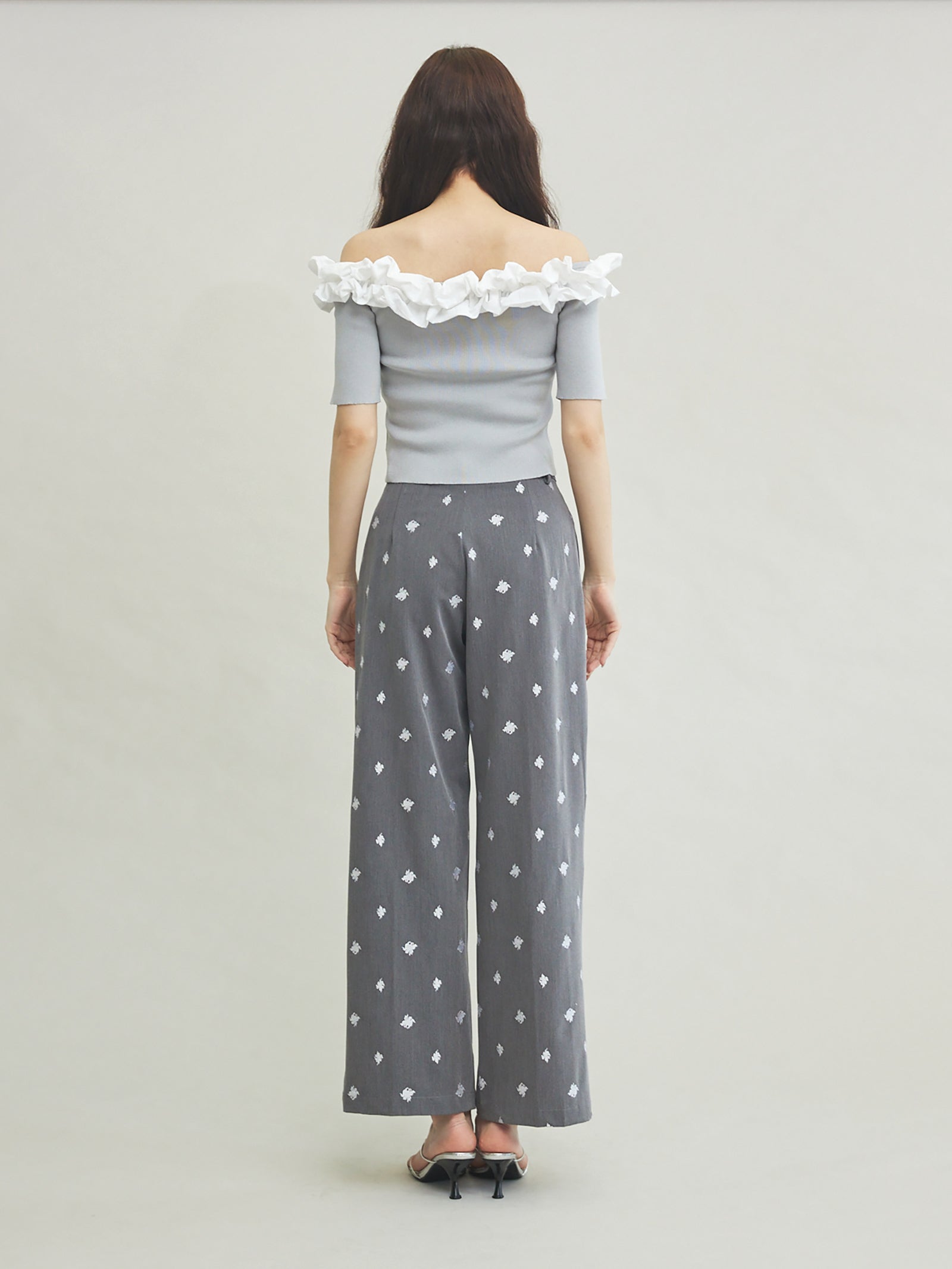 olu. フラワータックスラックス 一部予約】フラワータックスラックス【発送予定日 1月中旬~1月下旬】