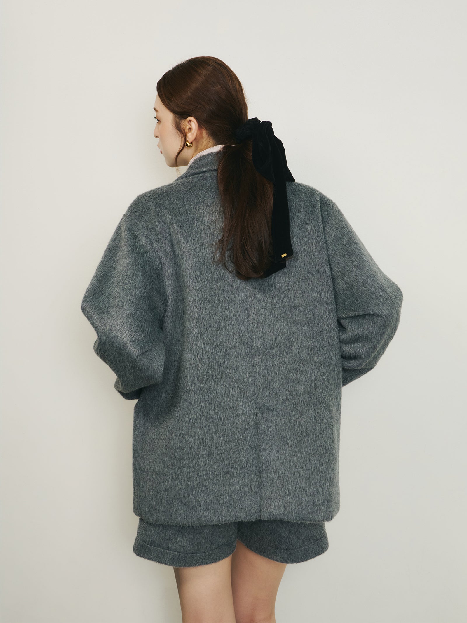 Olu. オルドット シャギーテーラードジャケット セットアップ販売 シャギーテーラードジャケット[セットアップ可能]