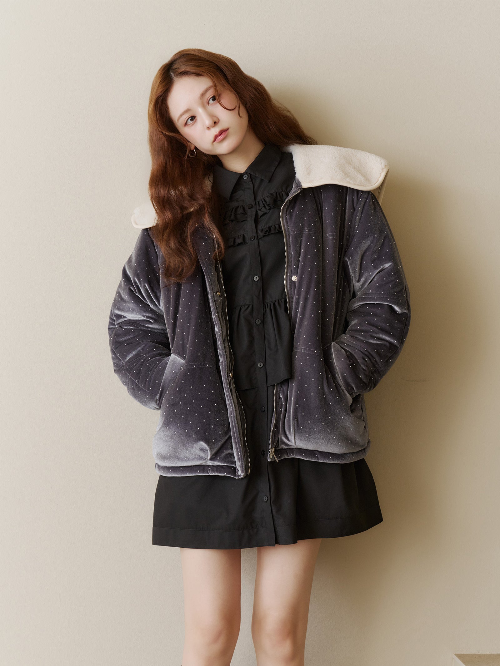 フリルチュニックワンピース