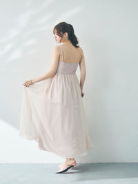 シフォンサーキュラーワンピース