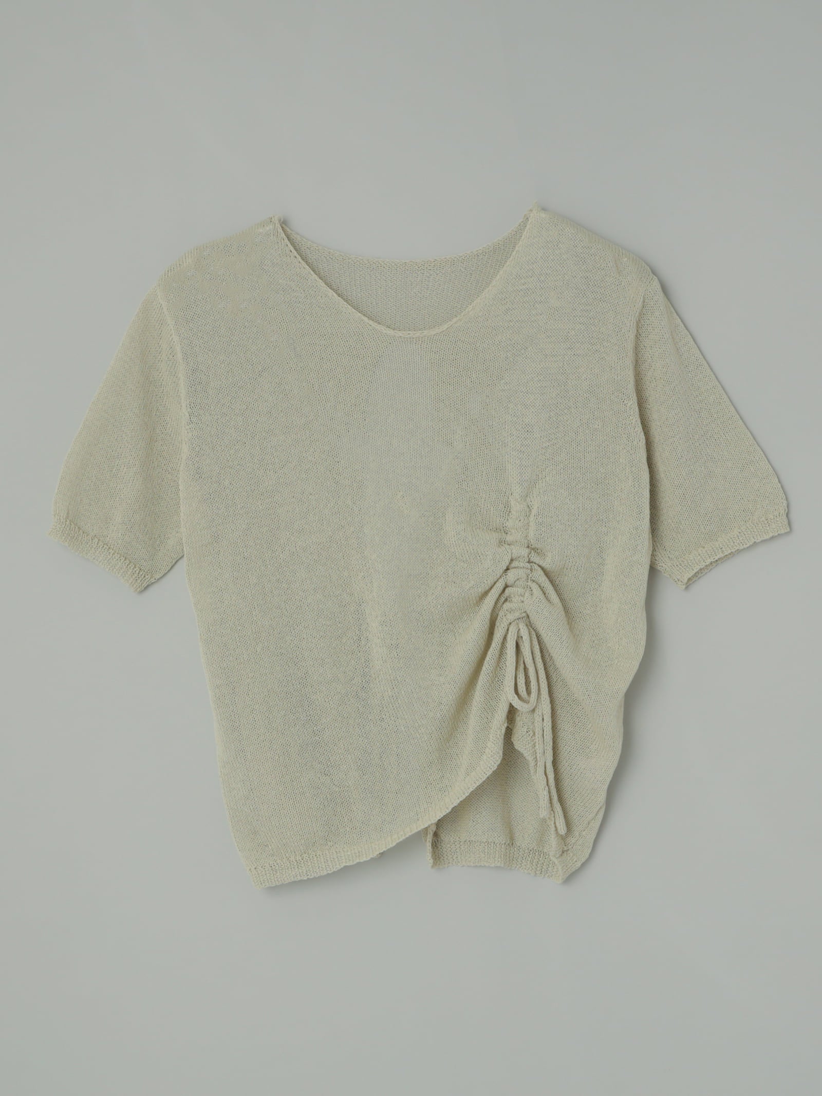 ★あーーー★orr トップス See-Through Gathered Layered Top - SALE